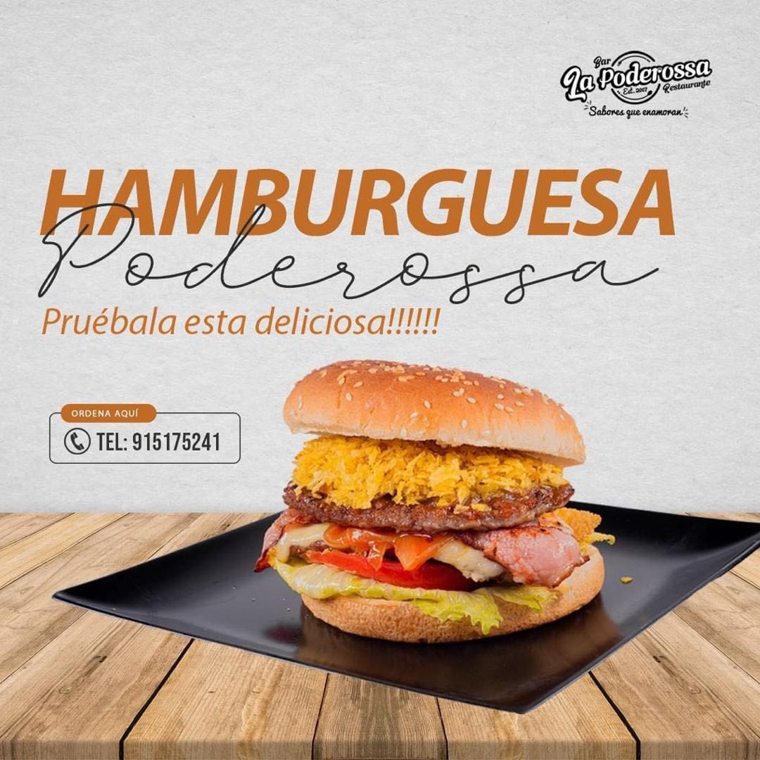 Hoy es sábado el cuerpo lo sabe ?? calma tus antojos con nuestras deliciosas hamburguesas. 

?Visítanos
??Calle Embajadores 92
?? 915 17 52 41
??www.lapoderossa.es
#saboresqueenamoran

#madrid #helado #frutas #comidarapida #ensaladadefrutas #familia #ensaladas #hamburguesas #madrid #comerenmadrid #frutasfrescas #patacones #patacones
